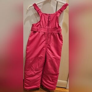 Cat & Jack Vibrant Pink Toddler Girl Snow Bib